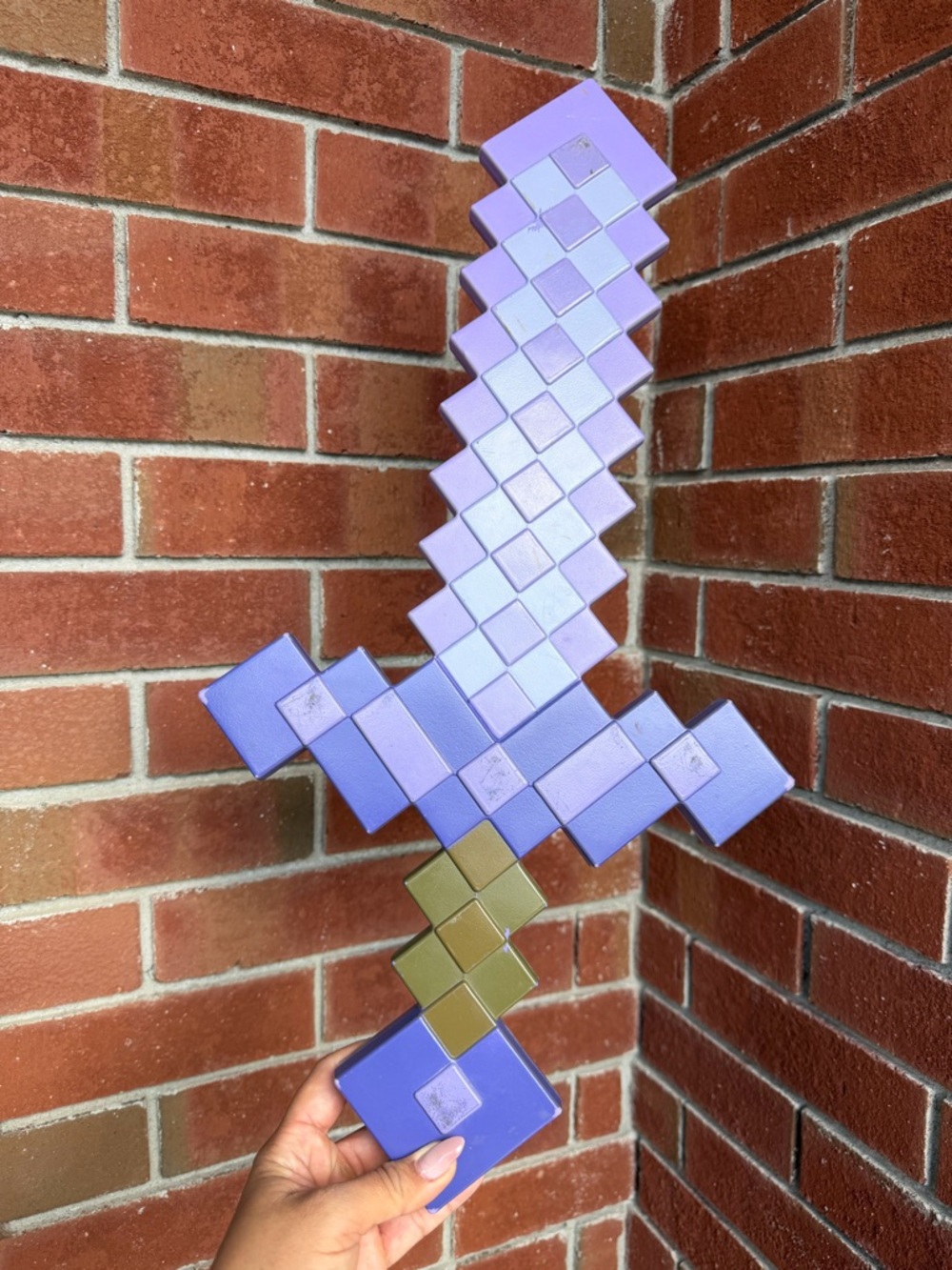 MINECRAFT ENCHANTED PURPLE SWORD 20”